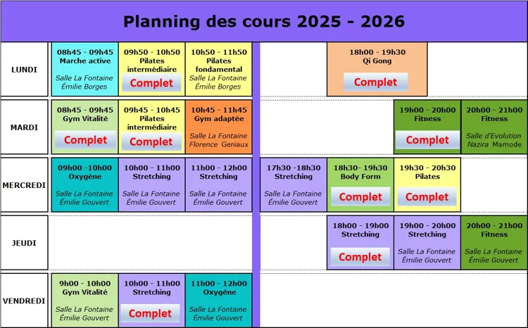 Planning 2025-2026