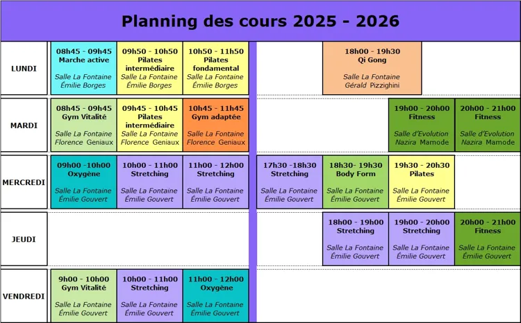 Planning 2025-2026